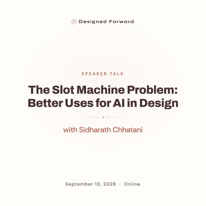Cover Image for The Slot Machine Problem: Better Uses for AI in Design