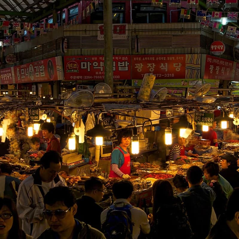 Cover Image for Seoul After Dark: Night Market Food Tour