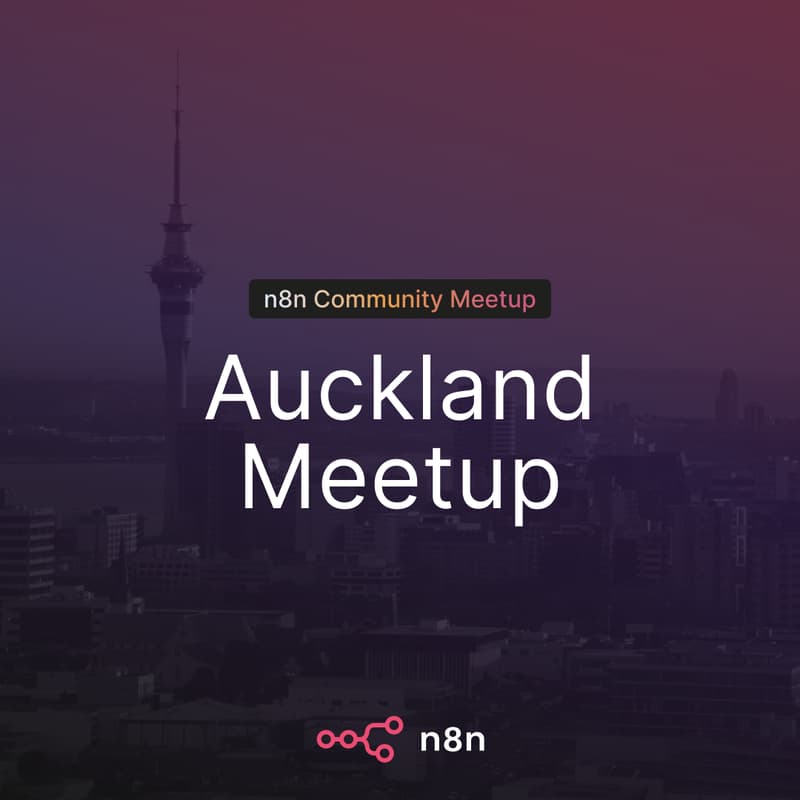 Cover Image for n8n Meetup Auckland