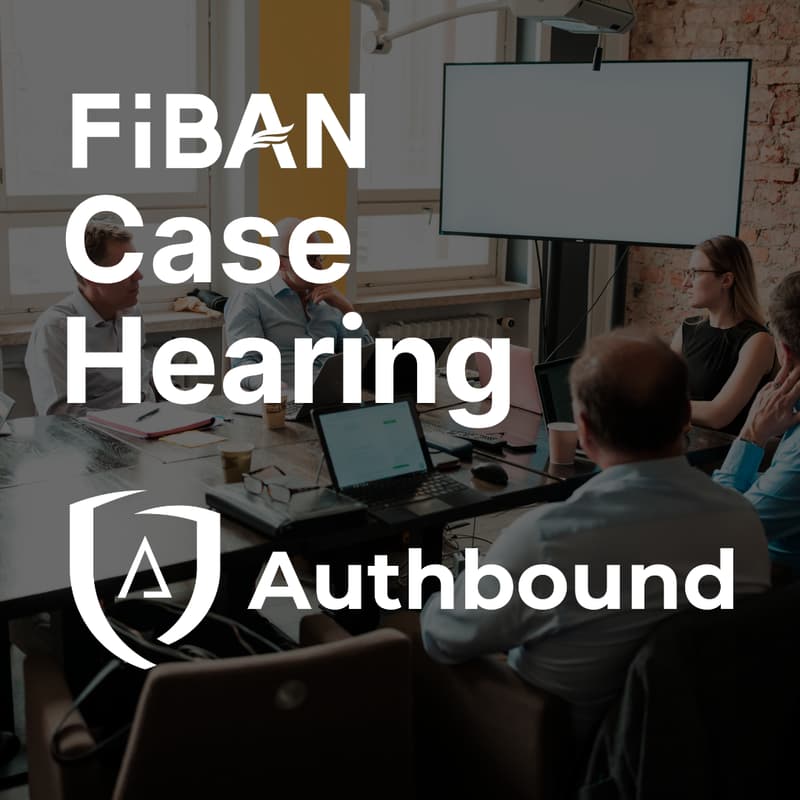 Cover Image for FiBAN Case Hearing: Authbound (Online)