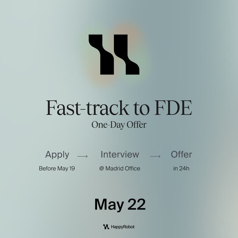 Cover Image for One-Day Offer - HappyRobot