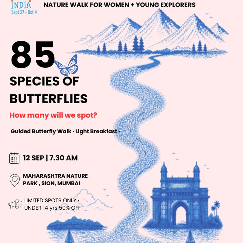 Cover Image for Nadhi Mumbai x AWNW - Nature Walk for Women and Young Explorers <Pre-Climate Week India>