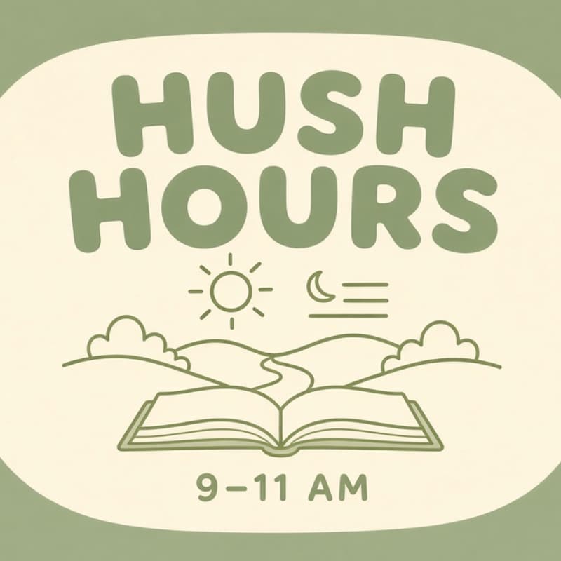 Cover Image for Hush Hours @ Ed R. Levin