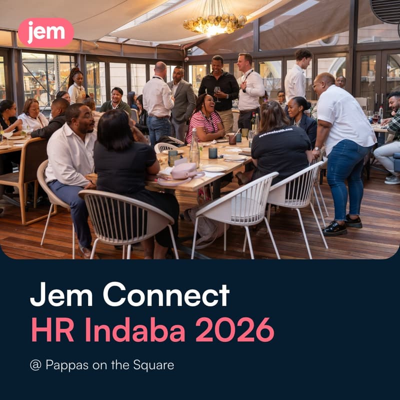 Cover Image for Jem Connect: HR Indaba 2026