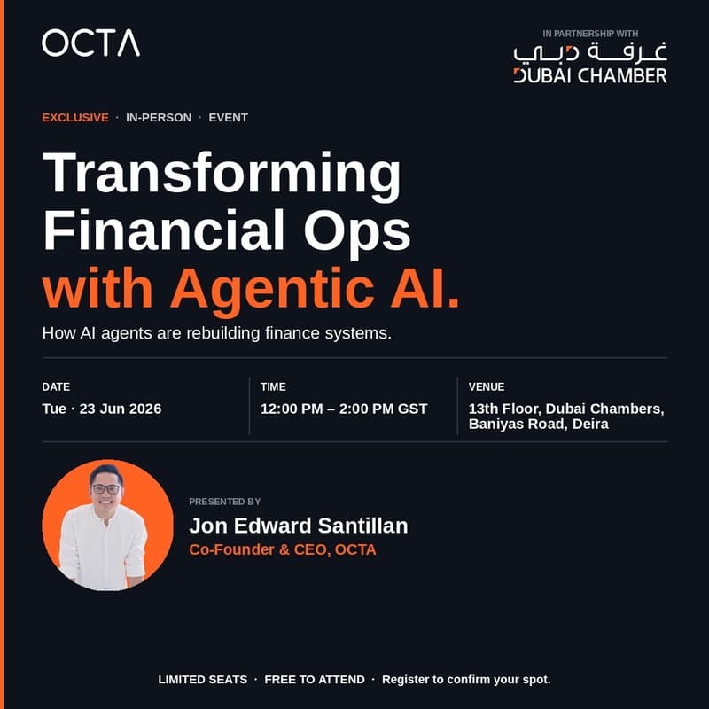 Cover Image for Transforming Financial Operations with Agentic AI | OCTA x Dubai Chambers