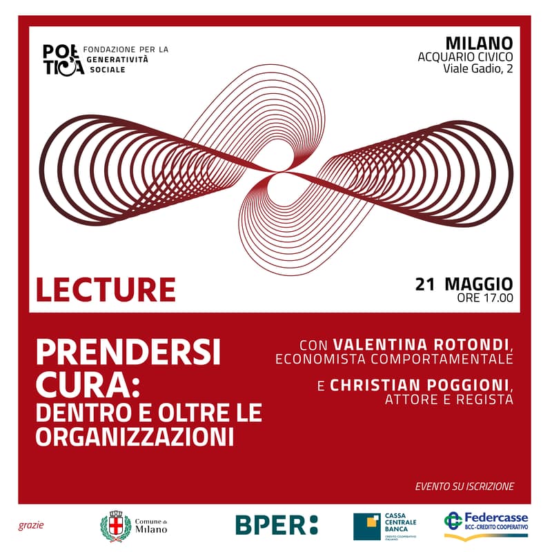 Cover Image for LECTURE | prendersi cura dentro e oltre le organizzazioni