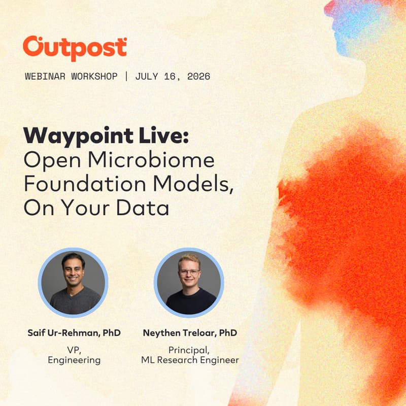 Cover Image for Waypoint Live: Open Microbiome Foundation Models, On Your Data