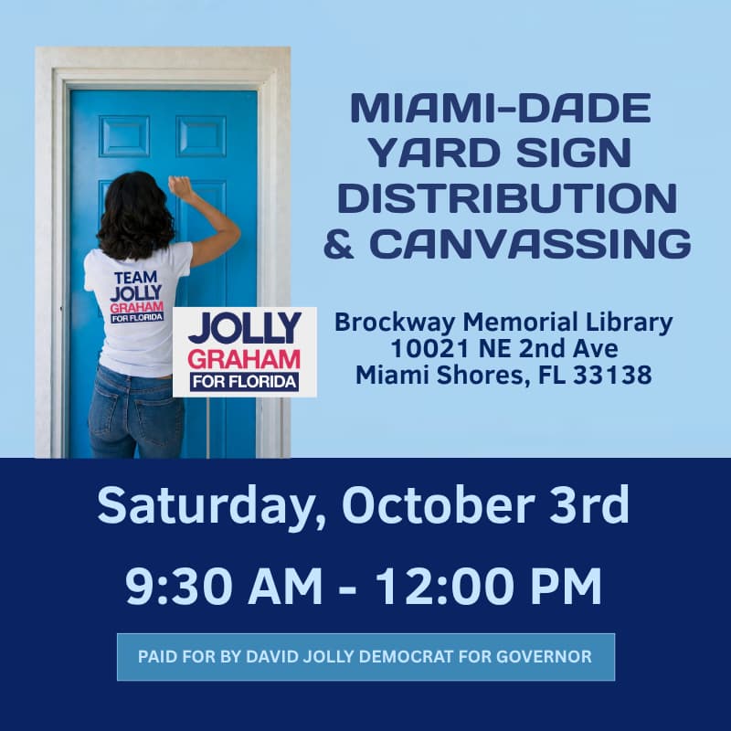 Cover Image for 10/3 Jolly & Democratic Slate Convassing & Outreach
