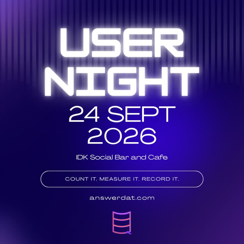 Cover Image for Answerdat User Night & Mixer