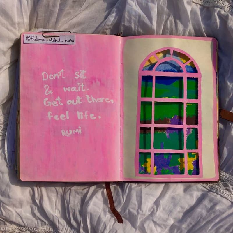 Cover Image for open the pink window: junk journaling w/ @mypinkiverse