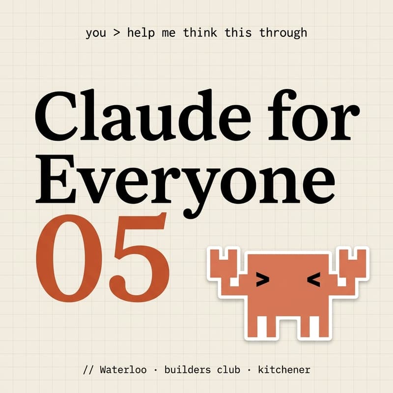 Cover Image for Waterloo | Claude for Everyone