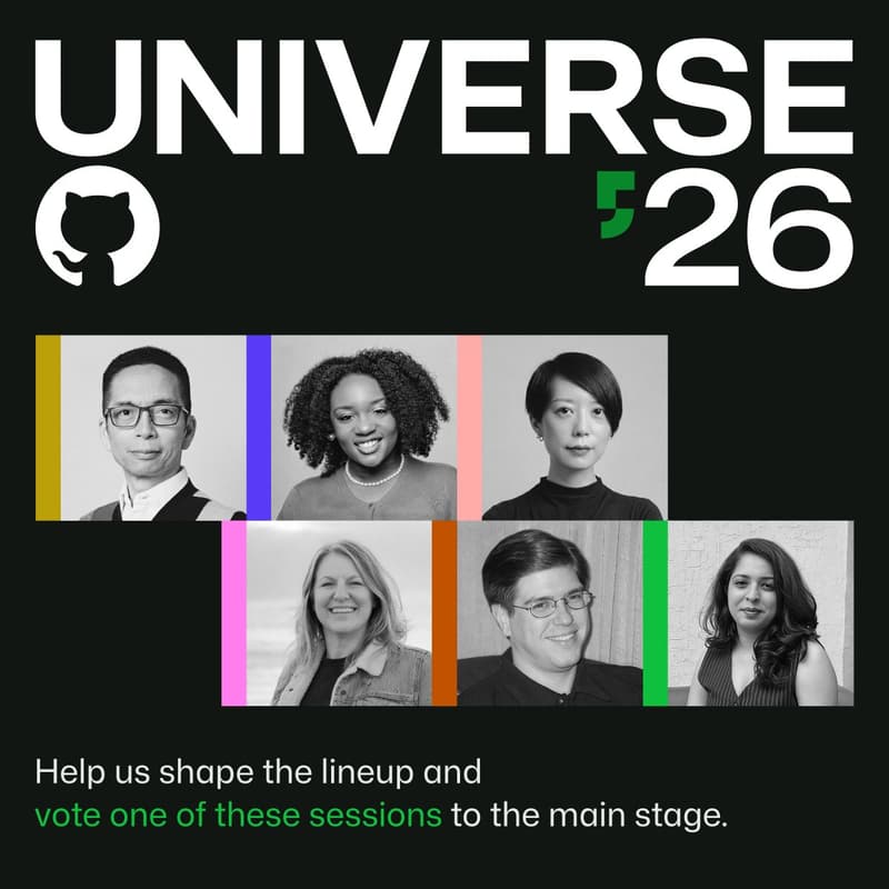 Cover Image for GitHub Universe 2026