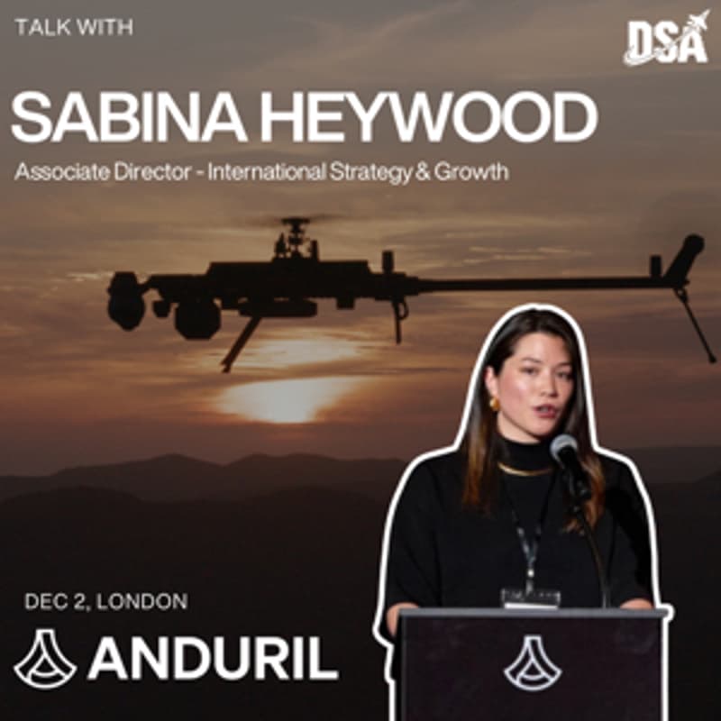 Cover Image for Sabina Heywood, Associate Director @Anduril