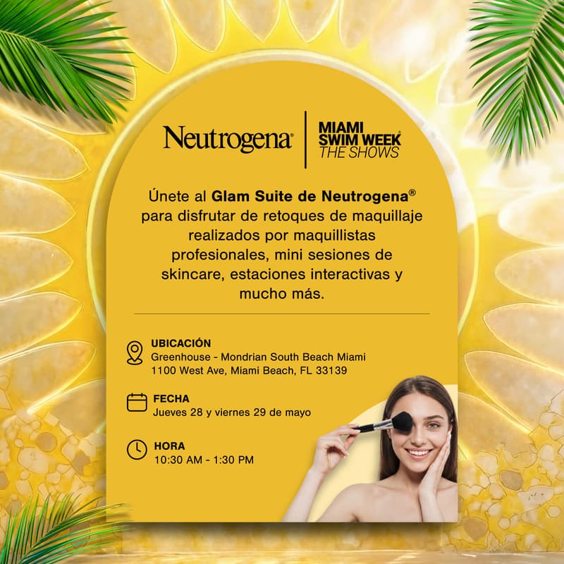 Cover Image for Miami Swim Week - The Shows: Neutrogena's Glam Suite