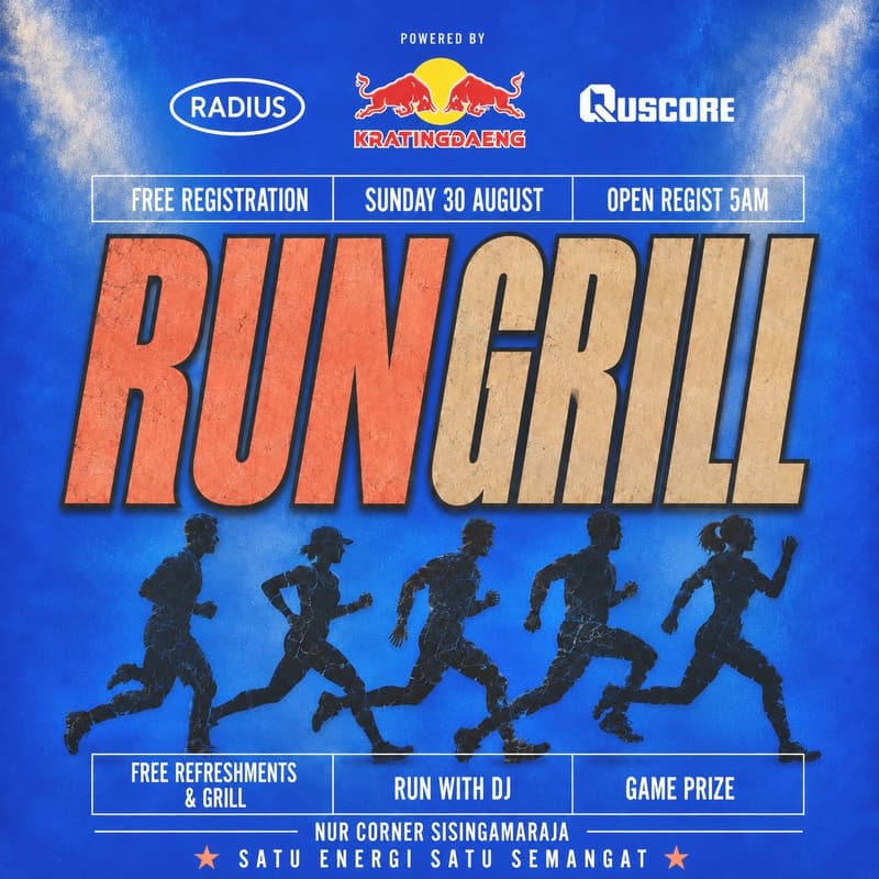 Cover Image for Radius x Kratingdaeng : Run & Grill