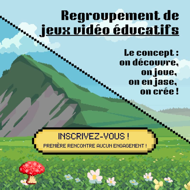 Cover Image for Club de jeux vidéo éducatifs - Rencontre préliminaire