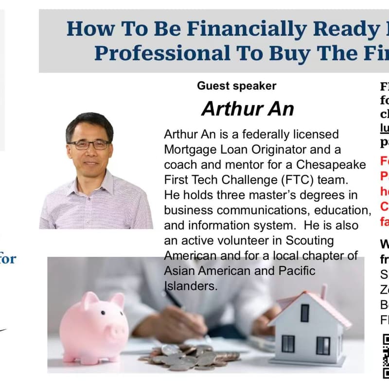 Cover Image for How to Be Financially Ready to Buy Your First House - By Arthur An