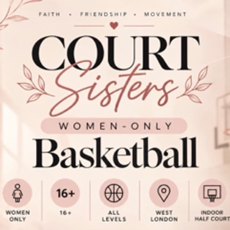 Cover Image for West London Women Only Half Court Basketball Scrimage 🏀