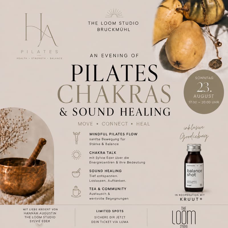 Cover Image for PILATES CHAKRAS & SOUND HEALING