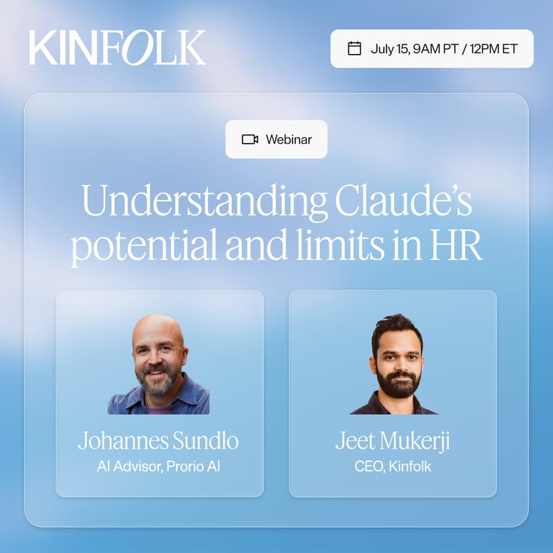 Cover Image for Understanding Claude’s potential and limits in HR with Johannes Sundlo