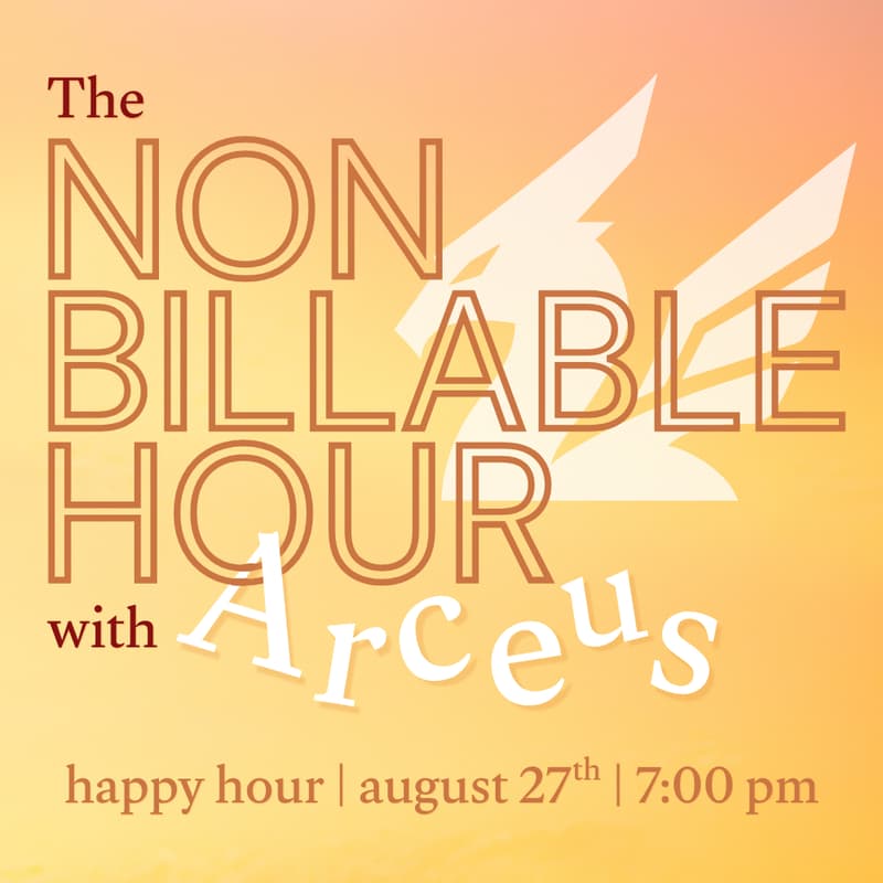 Cover Image for The Non-Billable Hour: Cocktails with Arceus 2 🍸