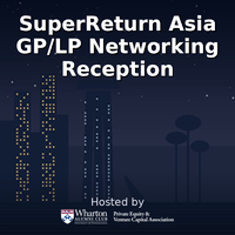 Cover Image for SuperReturn Asia Networking Reception