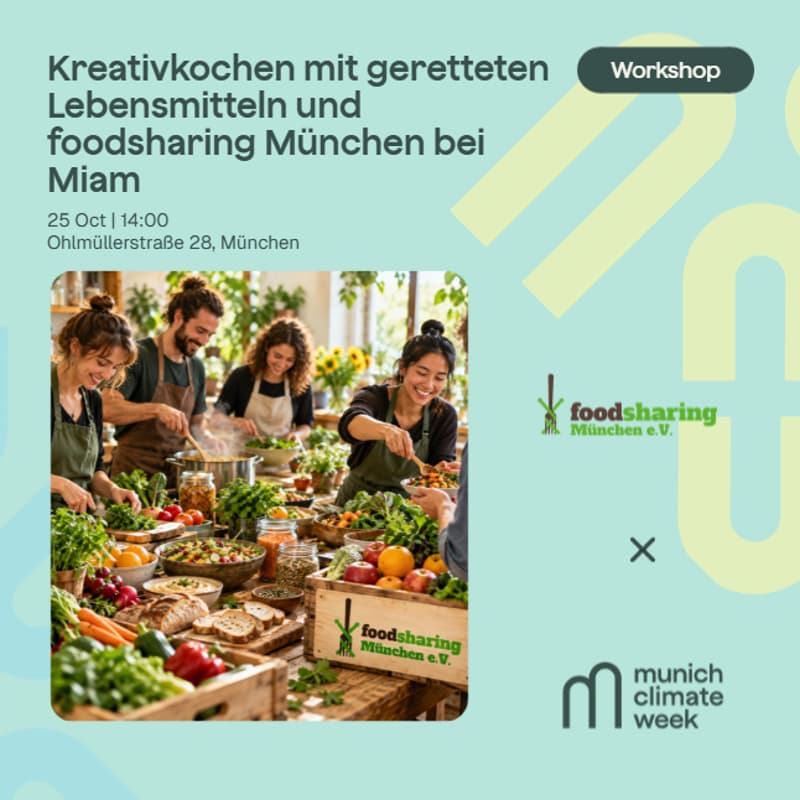 Cover Image for Kreativkochen mit geretteten Lebensmitteln -foodsharing München