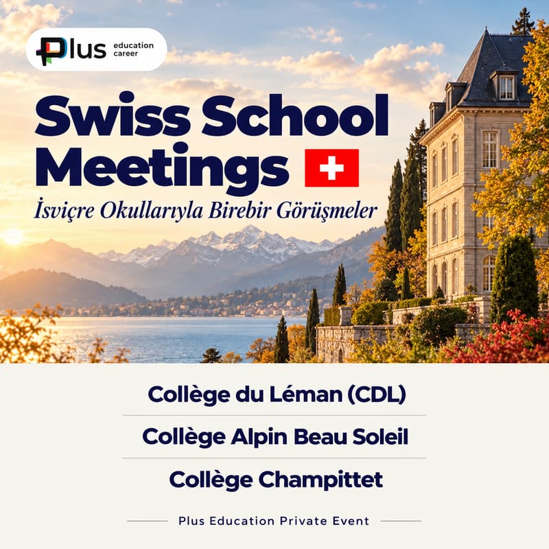 Cover Image for Swiss School Meetings İsviçre'nin önde gelen okulları İstanbul ve İzmir'de