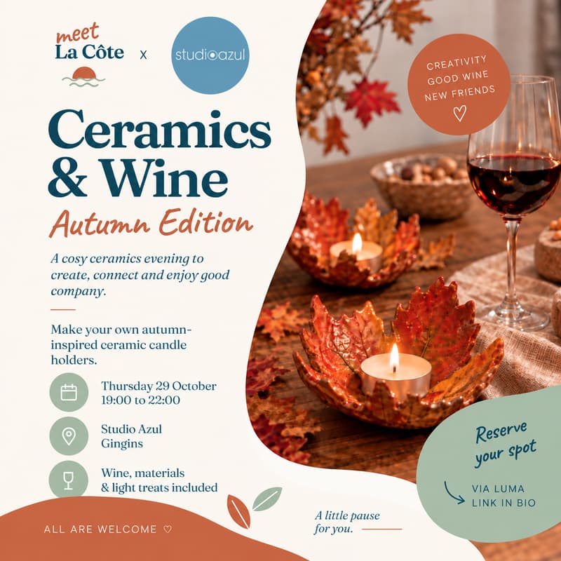 Cover Image for Ceramics & Wine - Autumn Edition
