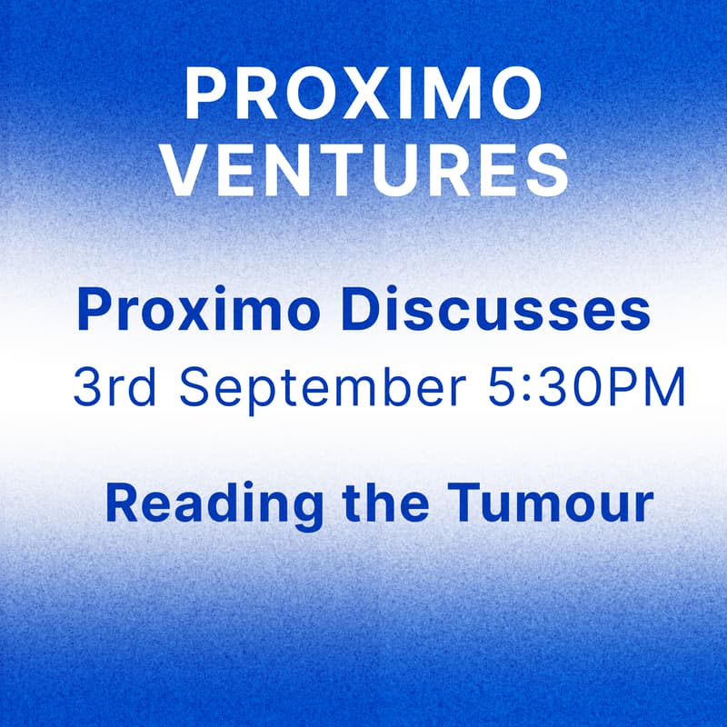 Cover Image for Proximo Discusses: Reading the Tumour