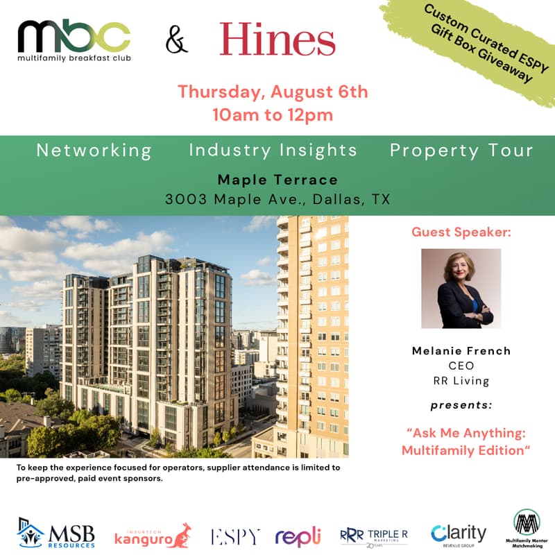 Cover Image for Multifamily Breakfast Club: Dallas (with Melanie French)