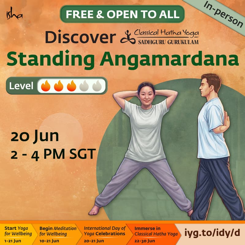 Cover Image for Discover Hatha Yoga - Standing Angamardana