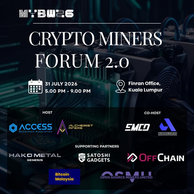 Cover Image for CRYPTO MINERS FORUM 2.0