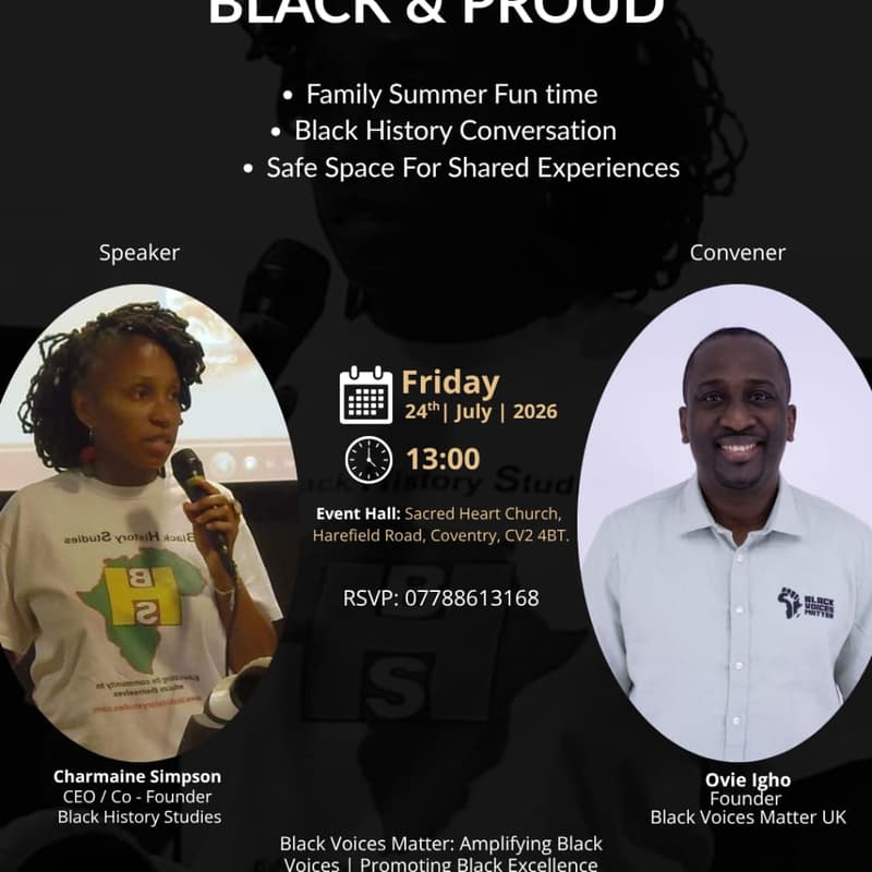 Cover Image for Black & Proud - Black Voices Matter