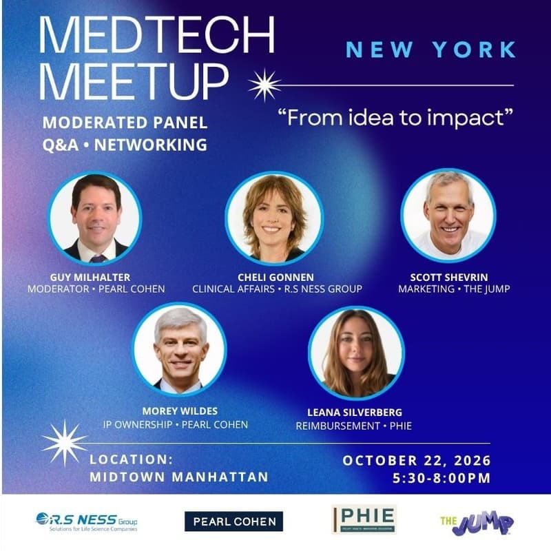 Cover Image for MedTech Meetup NYC | From Idea to Impact