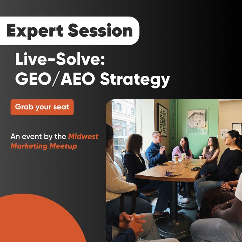 Cover Image for (October) Expert Session Live-Solve: GEO/AEO Strategy