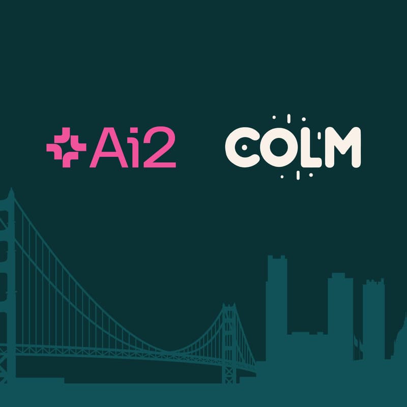 Cover Image for Open science, open house: Meet Ai2 at COLM