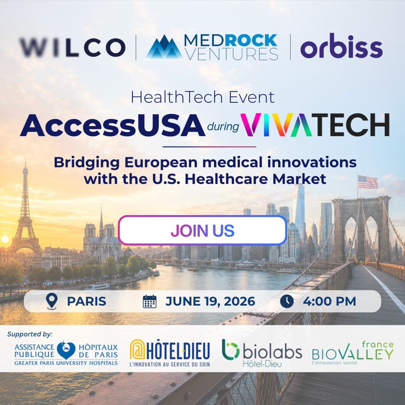 Cover Image for AccessUSA / VivaTech - by MedRock Ventures USA, WILCO and Orbiss