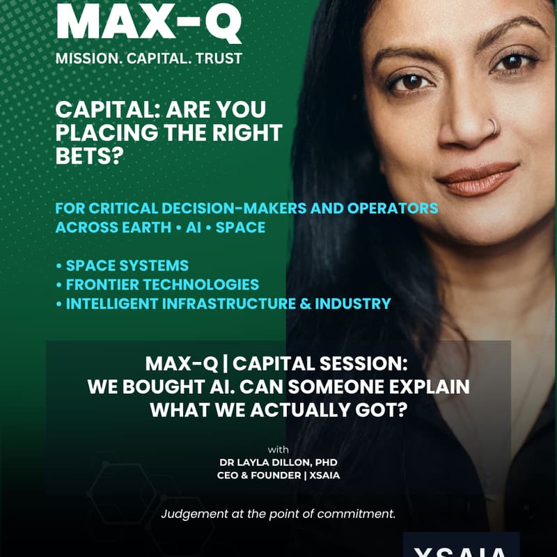 Cover Image for Max-Q Series: Capital: We bought AI. Can someone explain what we actually got?