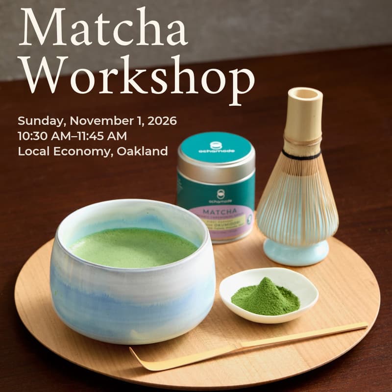 Cover Image for Hands-on Matcha Workshop by ochamode