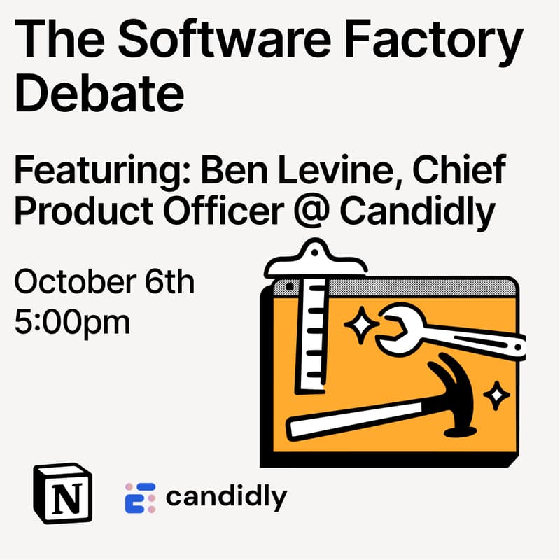 Cover Image for Product Leader Collective presents: The Software Factory Debate