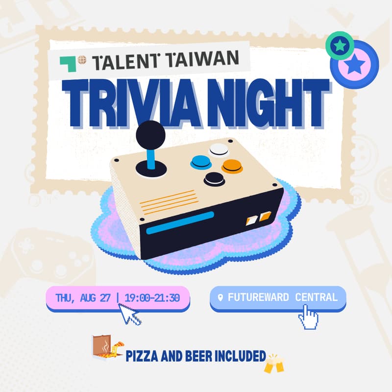 Cover Image for Talent Taiwan Trivia Night