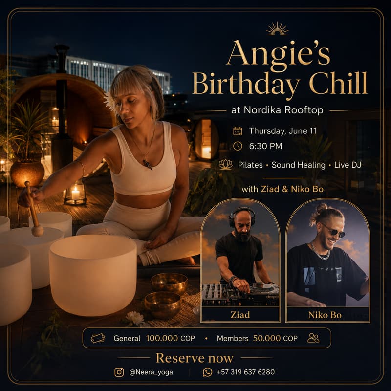 Cover Image for Angie’s Birthday at Nordika Rooftop