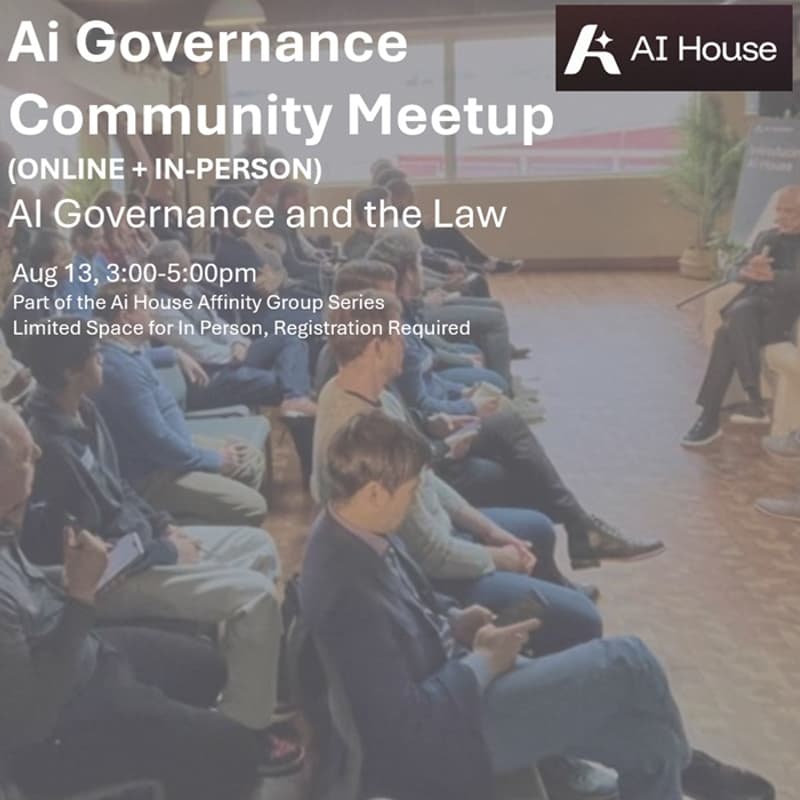 Cover Image for AI Governance and Agentic AI (In Person + Online)