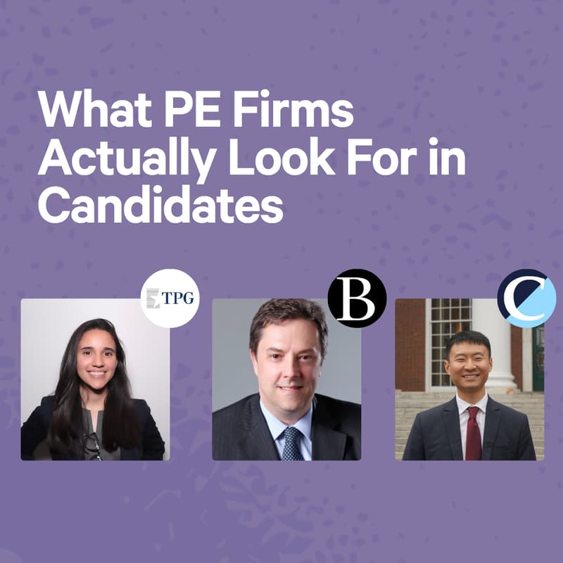 Cover Image for What PE Firms Actually Look For in Candidates
