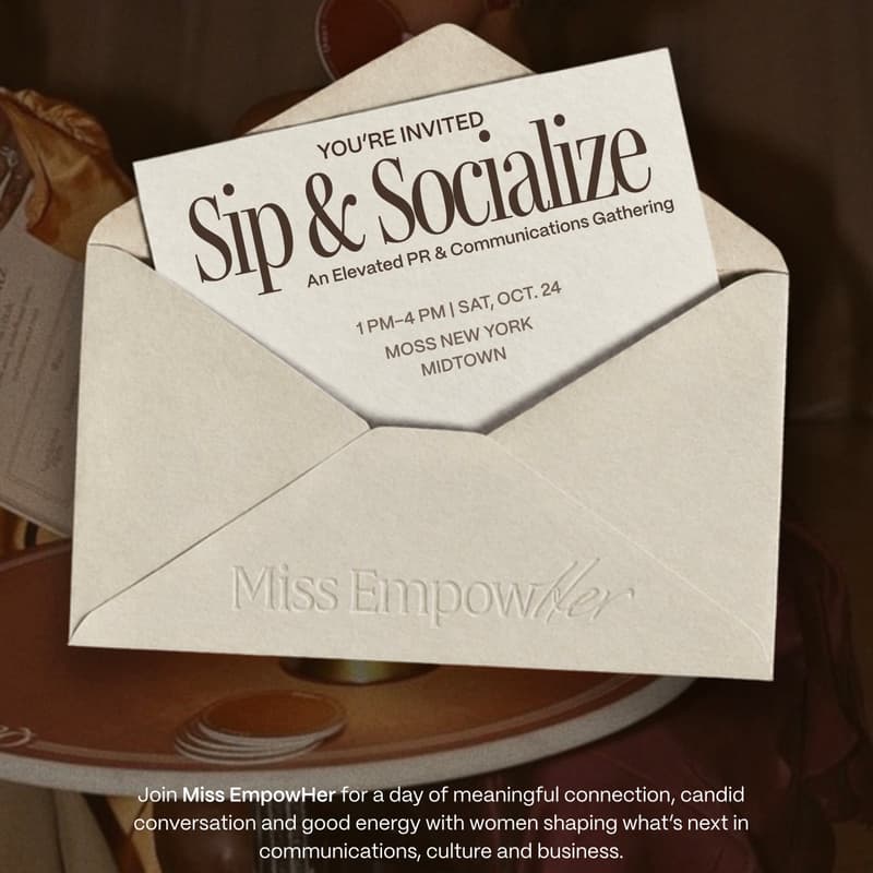 Cover Image for Sip & Socialize: A PR Professionals Mixer