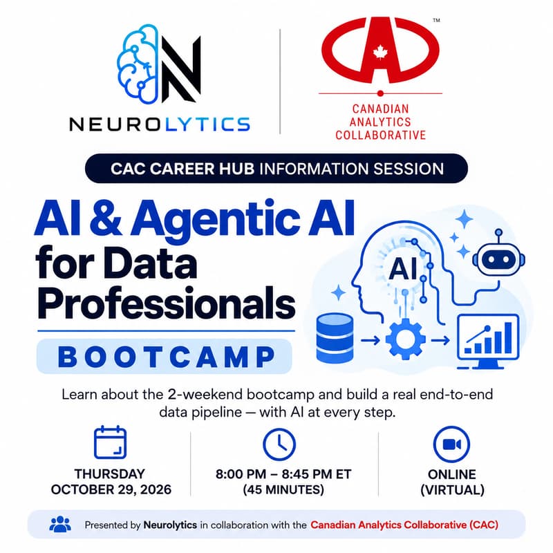 Cover Image for Information Session - Agentic AI for Data Professionals