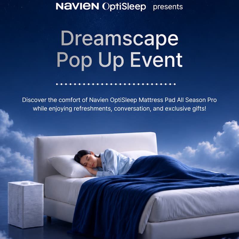 Cover Image for Navien Optisleep: Dreamscape Pop-Up Event