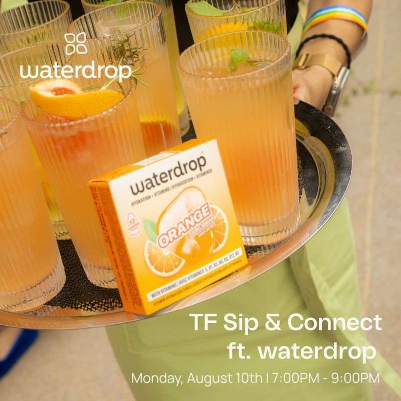 Cover Image for TF Sip & Connect ft. waterdrop