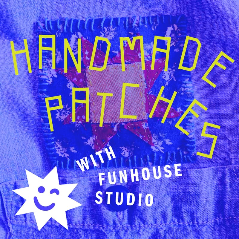 Cover Image for Handmade Iron-On Patches with Funhouse Studio